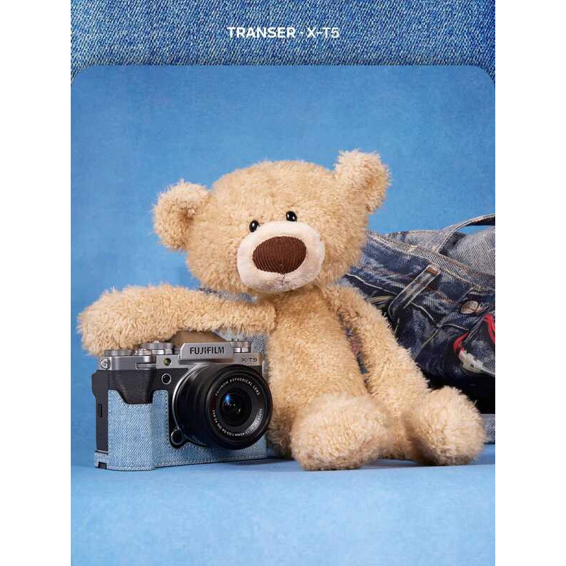 Fuji XT5 Denim Protective Case Leather Case Camera Case Accessories TRANSER Denim Series