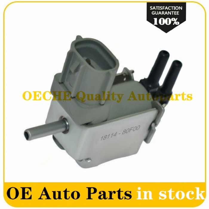 1811480F00 EGR Vacuum Solenoid Switch Valve VACUUM VALVE For 18114-80F00 194600-1941 98 97 96 FOR S