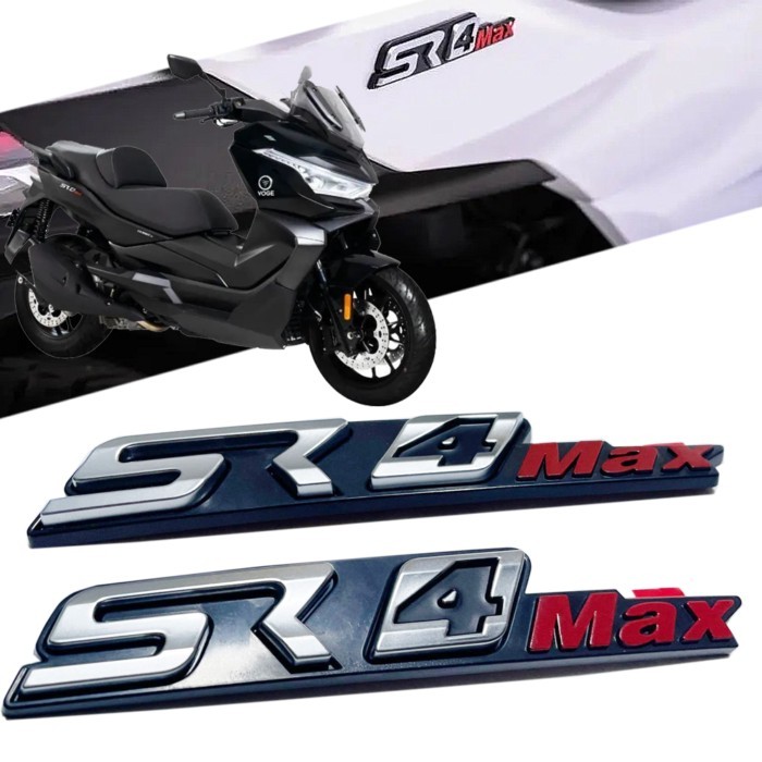 For VOGE SR4 MAX 350 SR4MAX SR4-350 Motorcycle Original Word Label Pattern Label Model 3D Label Sti