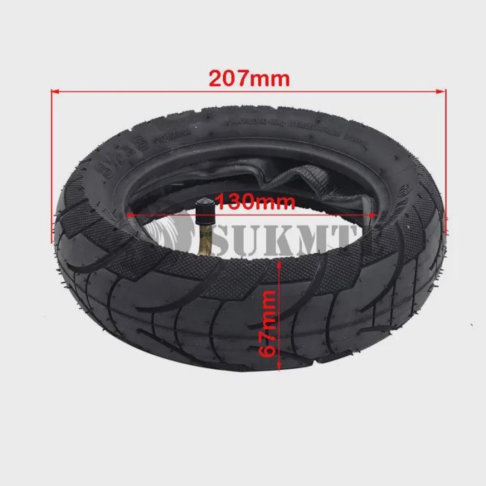 TUOVT 8 1/2X3 Tire for Electric Scooter VSETT 8 9 Zero 8 9 PRO 8.5 Inch 8.5x3.0 Inflatable Inner Ou