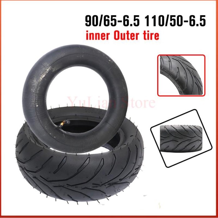 90/65-6.5 110/50-6.5 Tyre For 47CC 49cc Mini Dirt Bike Scooter Motorcycle E-Bike Motorcycle Wheel R