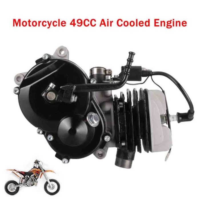 Motorcycle 49CC Air Cooled Engine KTM50 KTM65SX PRO For Dirt Pit Cross Bike Motorcycle Accessories