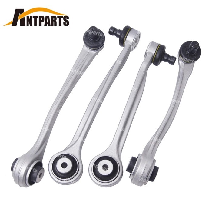 4PCS Front Suspension Parts Control Arms Kit For Audi A4 8W0 A4L B9 8W0407505A 8W0407506A 8W0407509