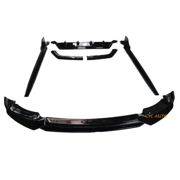 X6 G06 ABS bodykit with front lip rear diffuser for BMW X6 G06 gloss black aero style body kit