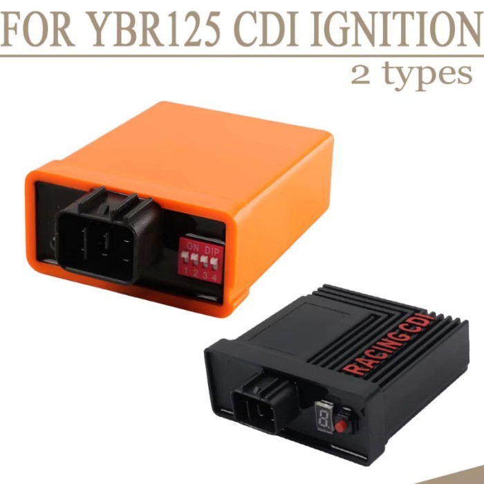 CDI Ignition Box with Dip Switch 6 Pins AC DC for YAMAHA YBR 125 YBR125 YBR125Z YBR 125Z YBR Z 125