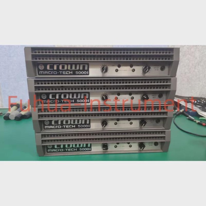 1 PCS Crown 5000i 2Ch Power Amplifier Working