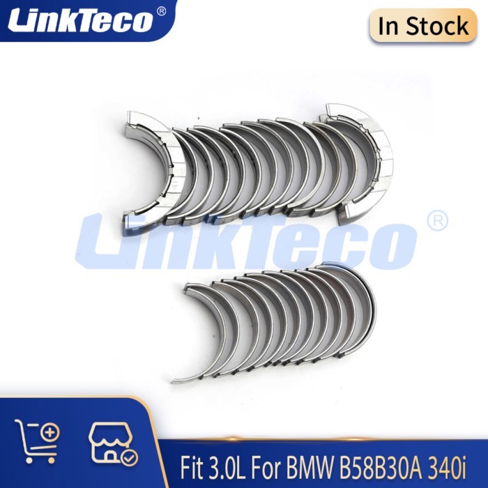Engine Parts Crankshaft Mian Bearings Connecting Rod Bearings Set STD Fit 3.0 L GAS B58B30A for BMW