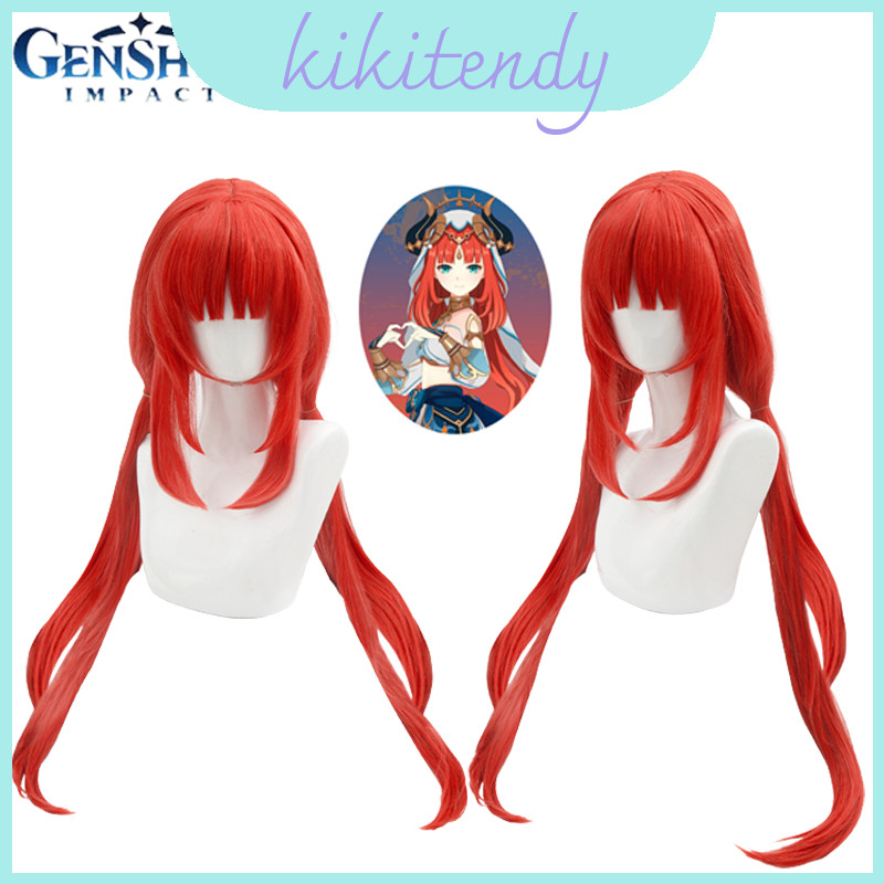 วิกผมคุณภาพสูง สำหรับ.Cosplay.Genshin.Impact.Nilou.และงาน.Comic