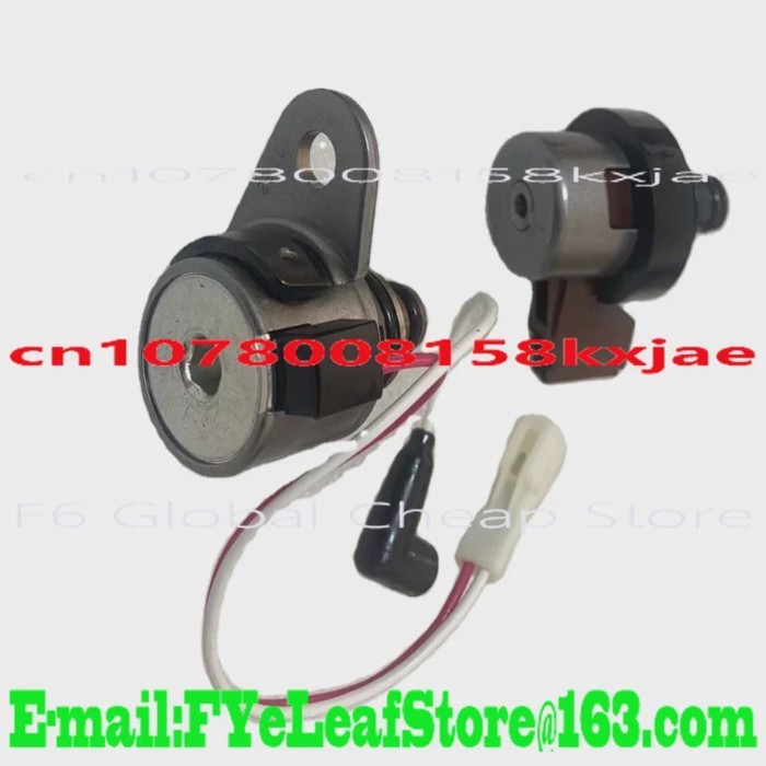 Original JR405E transmission solenoid valve set 46212-4D010 for modern use. Isuzu 46212-4D000 46212