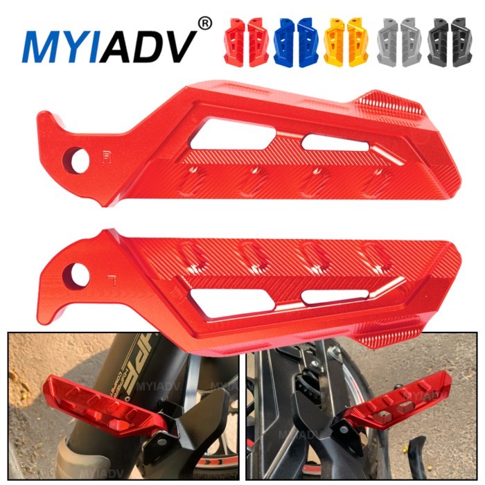 Motorcycle Rear Passenger Footrest For Yamaha NMAX125 NMAX155 NMX160 NMAX 125 155 160 Rear Footpegs