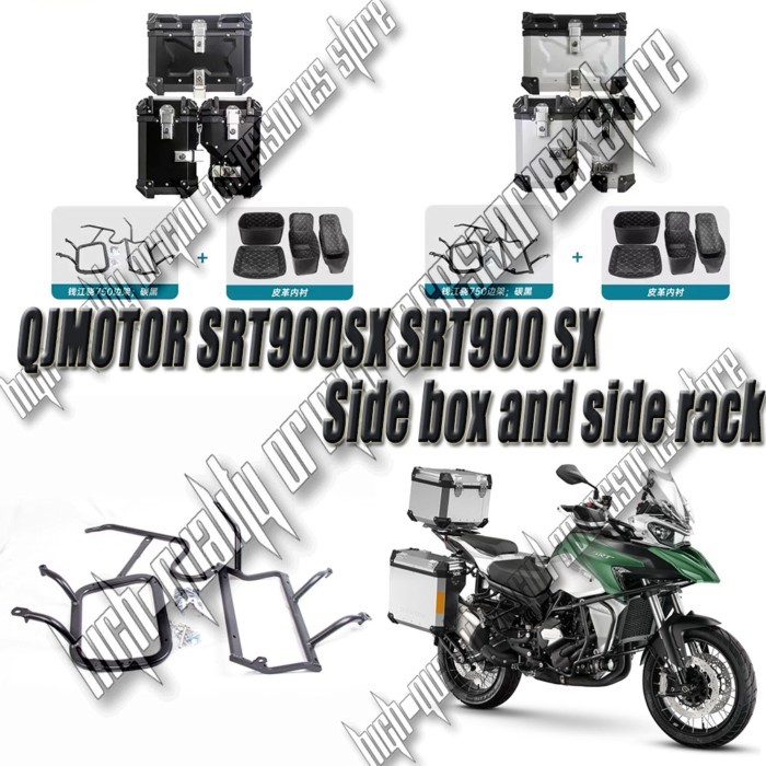 Customized Side Luggage Bracket For QJMOTOR SRT900SX SRT900 SX SRT 900SX Motorcycle Trunk Rear Top