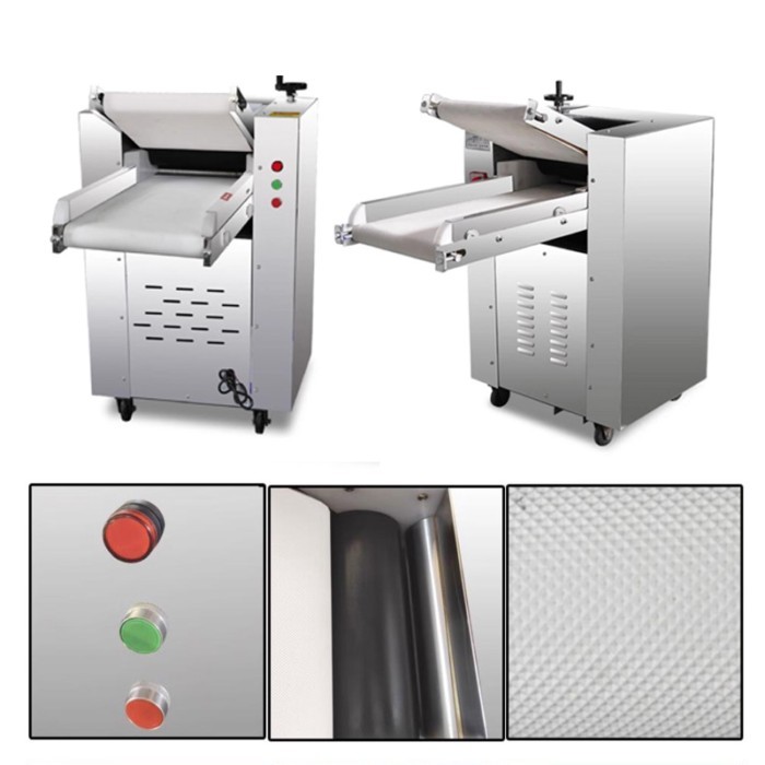 Electric Dough Kneading Bread Pizza Dough Sheeter Machine Dough Skin Pressing Machine
