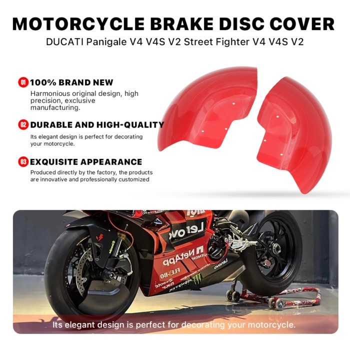 For DUCATI Street Fighter V2 V4 V4S Panigale V4 V4S V2 2018-2024 Motorcycle Wheel Cover Brake disc