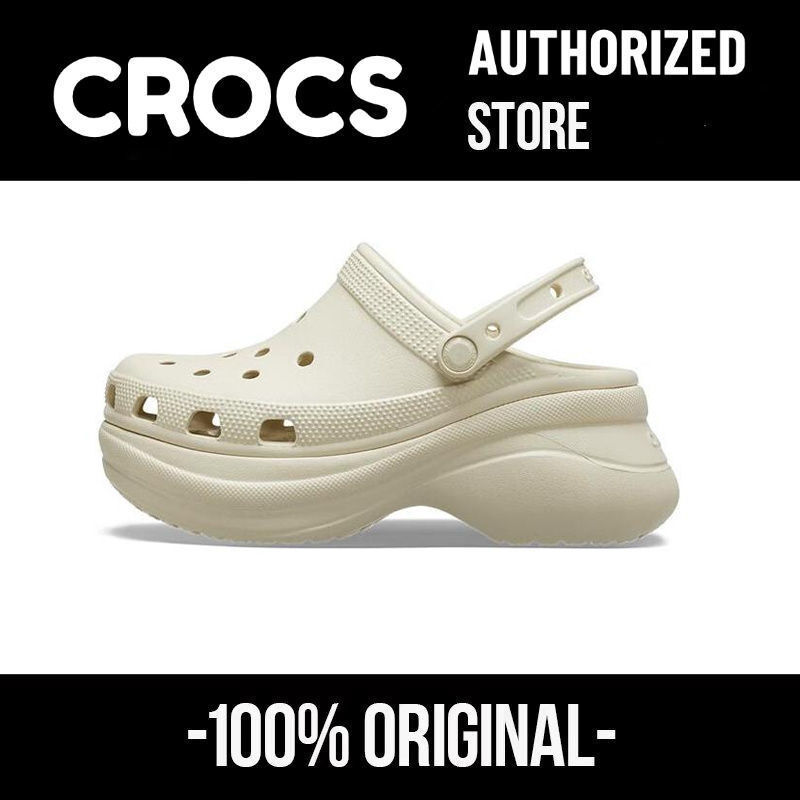 Original 100% Crocs Small Whale Retro 206302-2Y2 Men's and Women's Beach Sandals