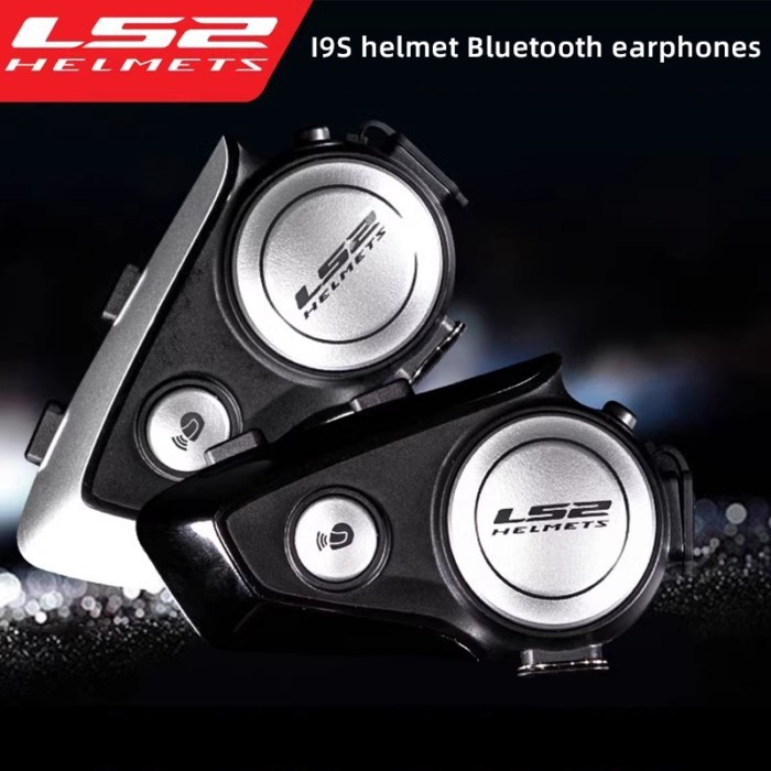 LS2 Motorcycle Helmet Bluetooth Headset IPX67 Waterproof Noise Reduction Helmet Intercom Headset Up