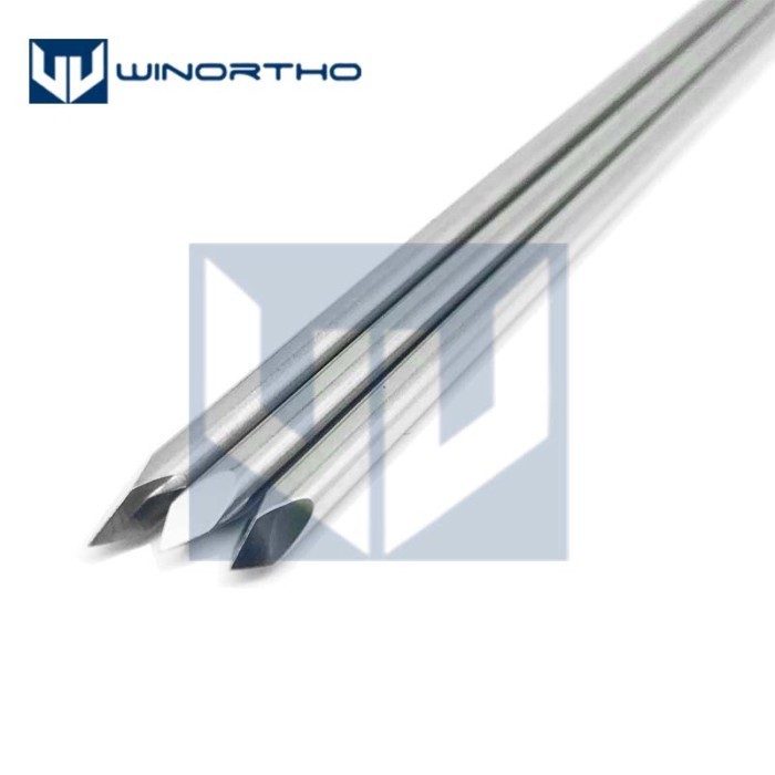 10pcs Stainless steel K Wire kirschner dia0.8/1.0/1.2/1.4/1.6/1.8/2.0/2.5/3.0x150mm Single end pet