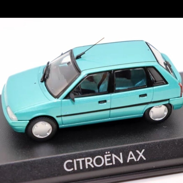 ฝรั่งเศส Nowell 1/43 Citroen AX Spot 1995 Citroen AX Car Model Decorative Limited Edition Car Model