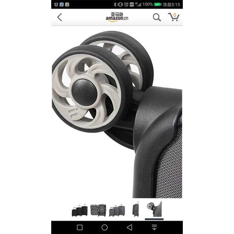 Itluggage กระเป๋าเดินทางรถเข็น Universal อุปกรณ์เสริมซ่อมล้อ Universal ล้อคู่แถว Universal ล้อ