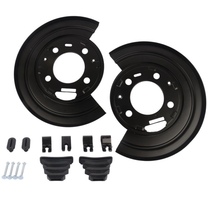 AP03 Pair Brake Dust Shield Plates for Ford F250 F350 F450 F550 4C3Z-2209-AA 924-212