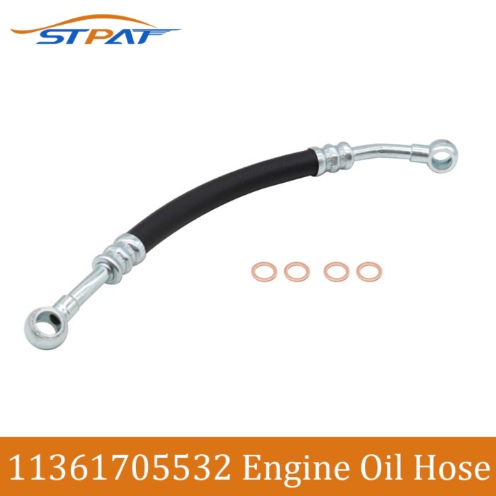 STPAT AP03 Engine Oil Feed Pipe For BMW E36 E46 E39 E60 Z3 Z4 M50 M52 M54 S52 323i 320i,528i 525i 1