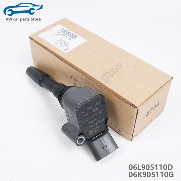 1X Ignition Coil 06L905110D For Audi A3 A4 A5 A6 Q3 For VW GOLF POLO PASSAT B8 1.8T 2.0T 06K905110G