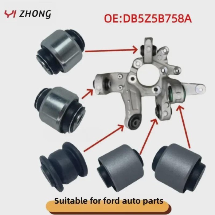 DB5Z5B758A K201541 BB5Z5A968A K201346 8A8Z5A638B Suspension Control Arm Bushing Rear Lower Inner fo
