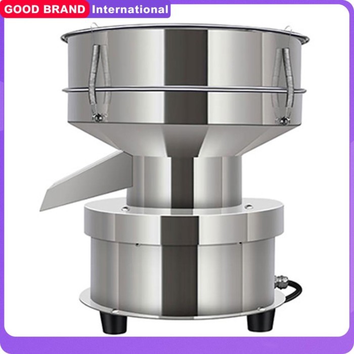 220V Electric Stainless Steel Screening Machine Powder Vibrating Sieving Machine Lab Sieve Shaker V