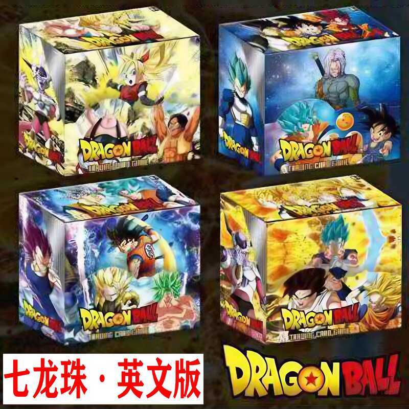 การค้าต่างประเทศรุ่นภาษาอังกฤษ Dragon Ball Card Card Holder tcg Card คอลเลกชันสินค้าภาษาอังกฤษ Full 