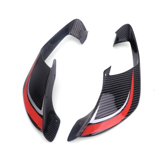 For Yamaha YZF R1 2020-2025 YZF R1 R1M 2020-2025 Motorcycle ABS Carbon Fiber Aerodynamic Spoiler Wi