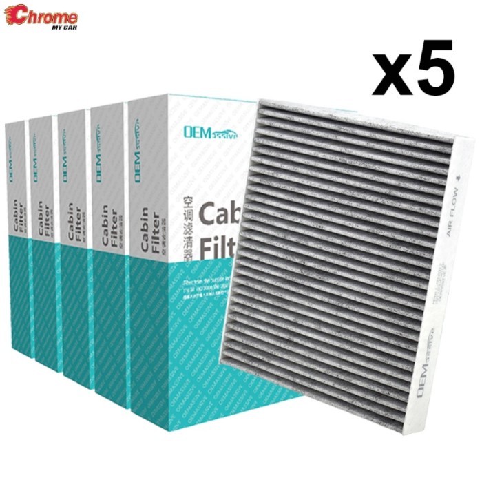 5x Car Accessories Pollen Cabin Air Conditioning Filter 87139-F4010 97133-C5000 For Toyota C-HR CHR