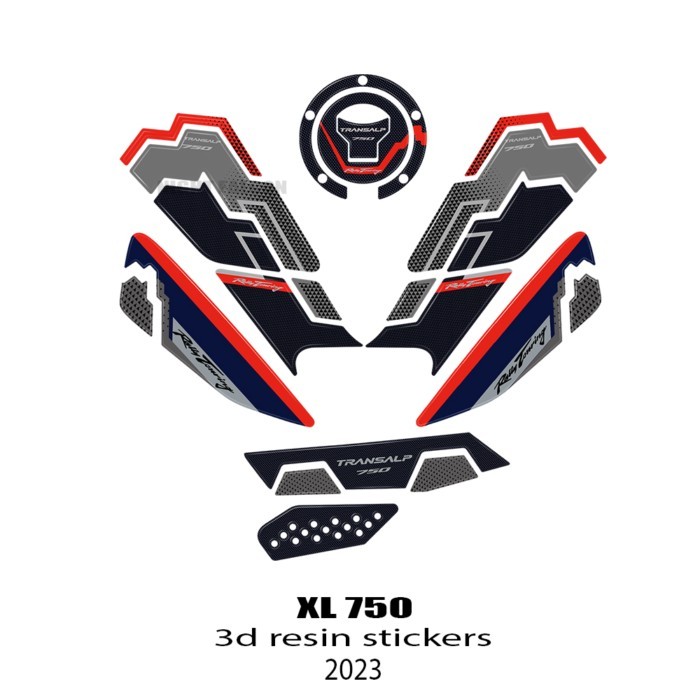 XL750 Transalp Accessories For Honda XL750 TRANSALP TRANSALP XL 750 2023 Motorcycle 3D Epoxy Resin