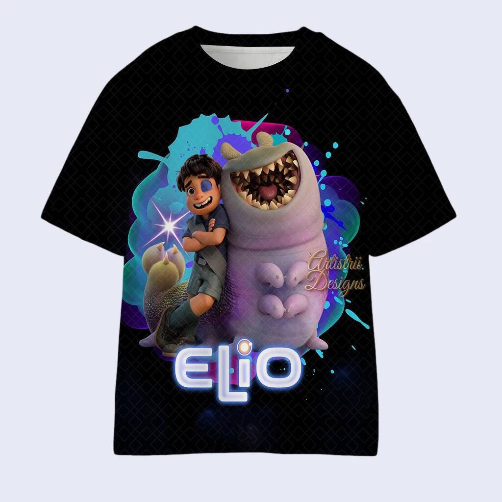เสื้อยืดแขนสั้น Disney Elio Space Adventure ระบายอากาศได้สบาย