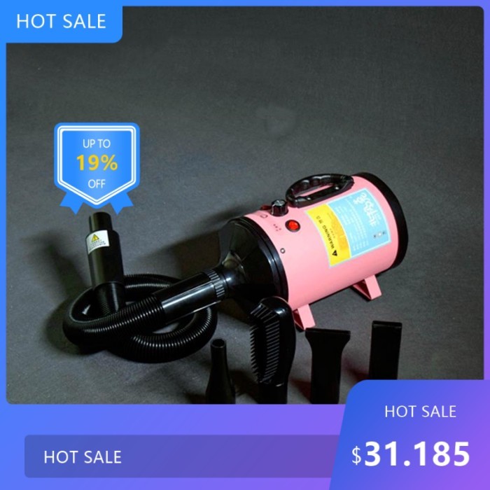 725pet grooming dryer Pet Dog Hair Dryer Pet Cat Shower Dryer Heater 2200W 8 Speed Heater