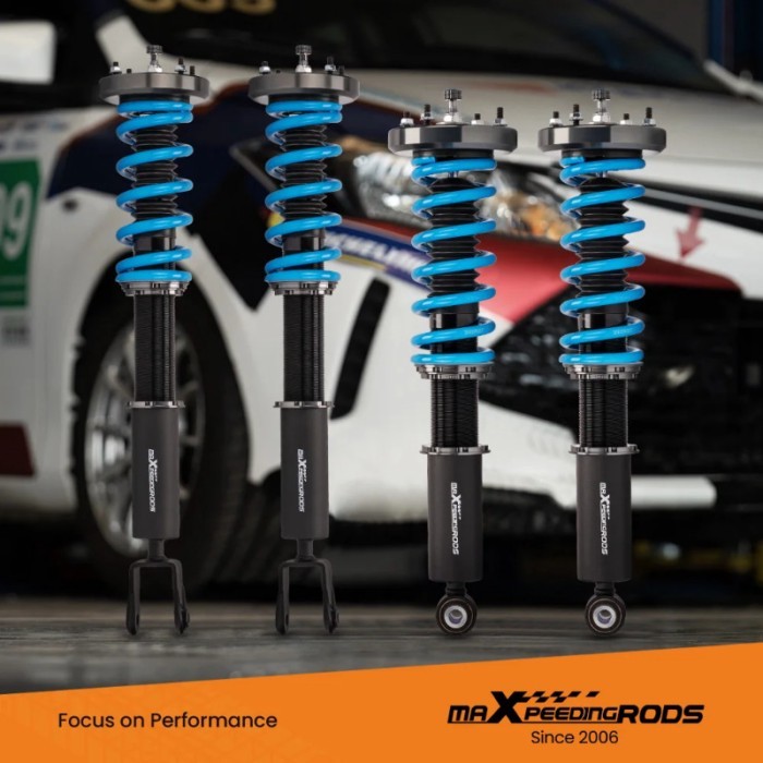 Air Suspension To Coil Spring Conversion Kit for Jaguar XJ8 XJR X350 2003 2004 2005 2006 2007 Coilo