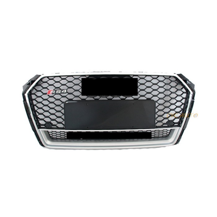 B9 RS4 Grille Black A4 Front Bumper Grill For Audi A4 S4 Body Kit 2016 2017 2018