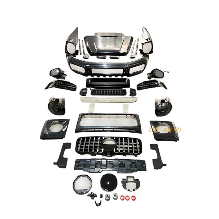 G-wagon G65 Full Set Body Kit Parts Old To New Facelift Bodykit W463 Parts Suitable For Mercedes Be