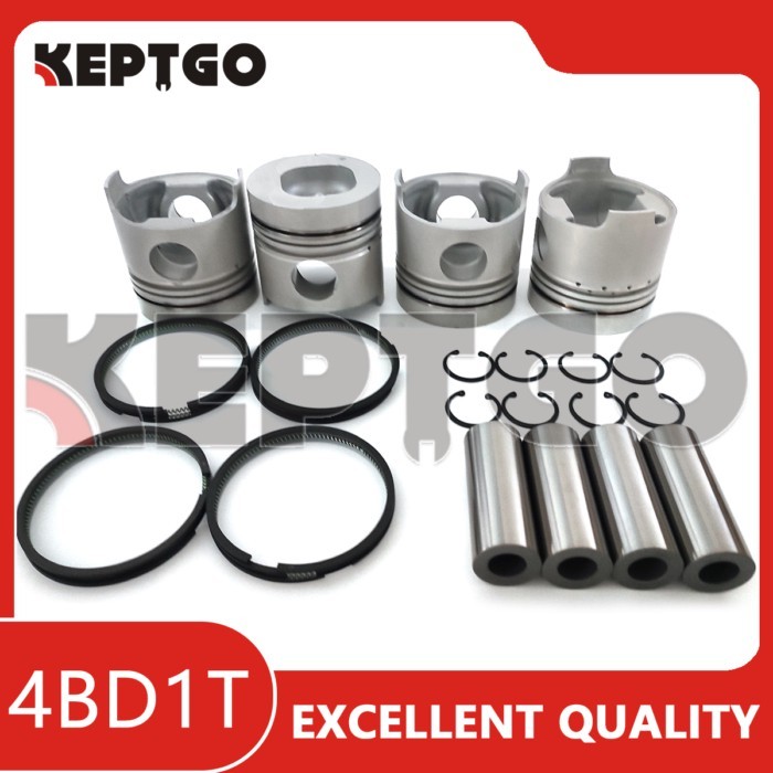 4BD1 4BD1T Piston (Pin & Clip) With Rings For ISUZU Engine