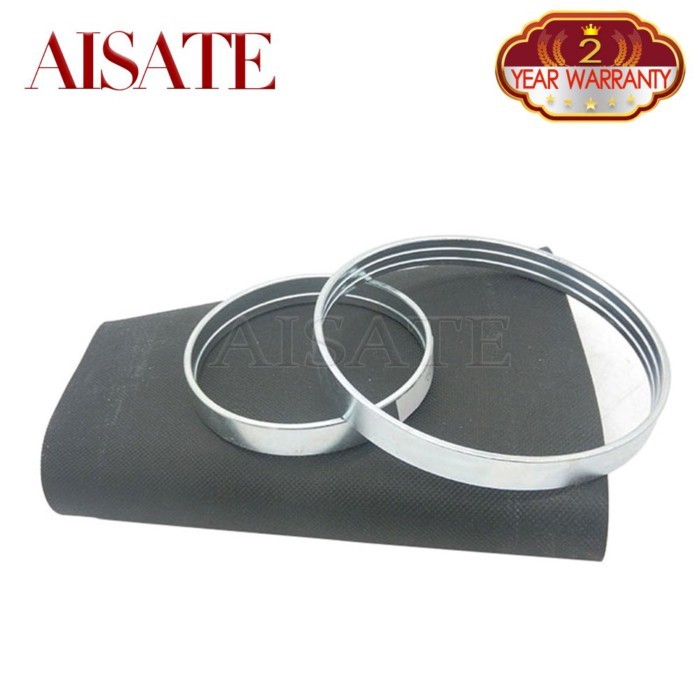 New Rear Air Suspension Spring Repair Kits Rubber Sleeve Crimping Ring For BMW 7 Series F01 F02 F04