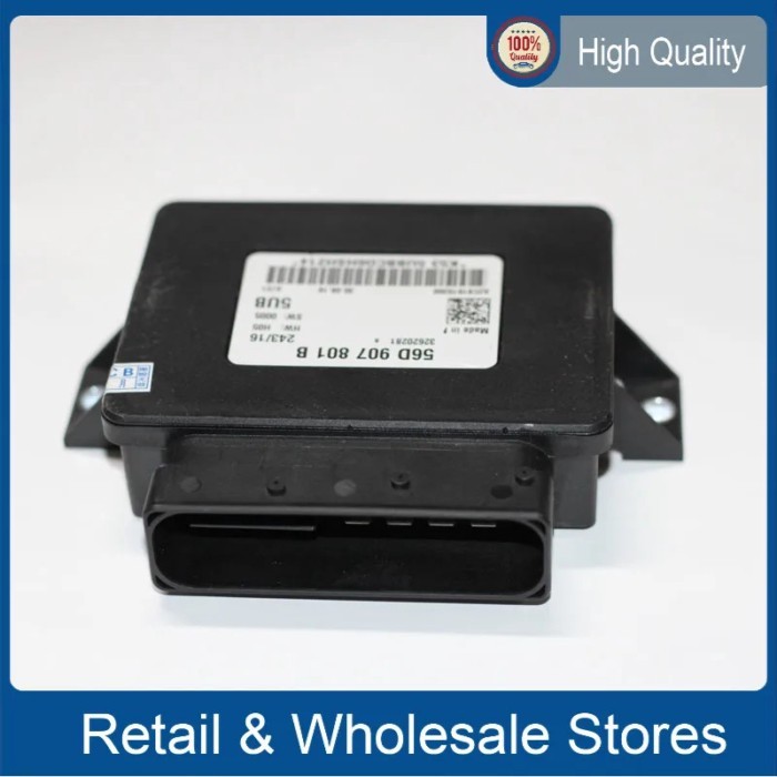 Electronic brake computer 56D 907 801B 56D 907 801 B 56D907801B 56D907801A 56D 907 801 A 56D 907 80
