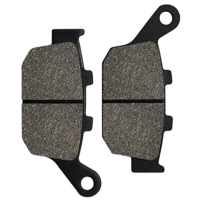 Cyleto Motorcycle Rear Brake Pads for Honda NSR250 NS250R VT250 VTR250 CBR250 MC17 MC19 CBR400RR NC