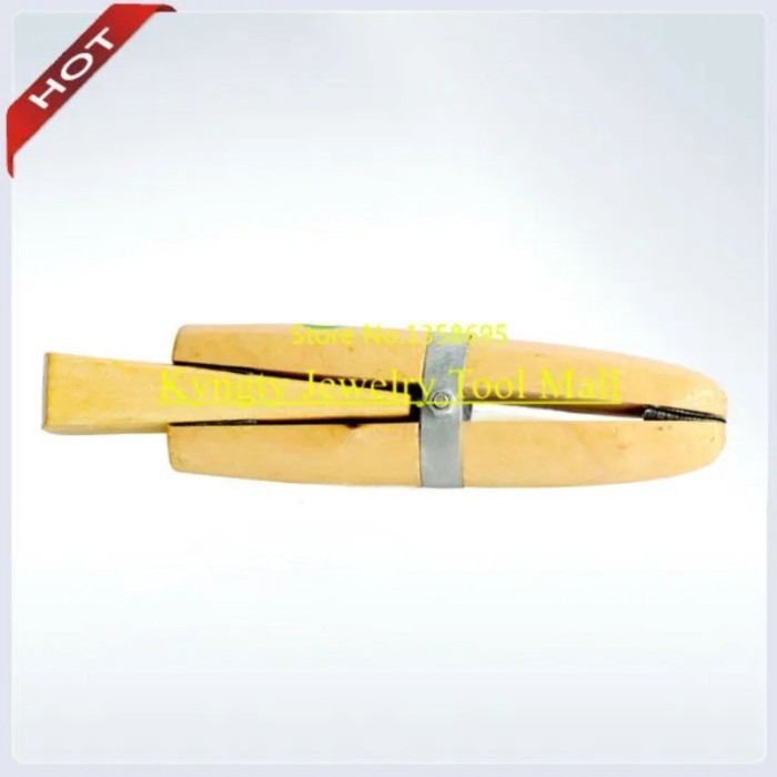 Ring Tools 3 pcs / package Jewelry Making Tools Wooden Ring Clamp for Jewellery Goldsmith Tools Who