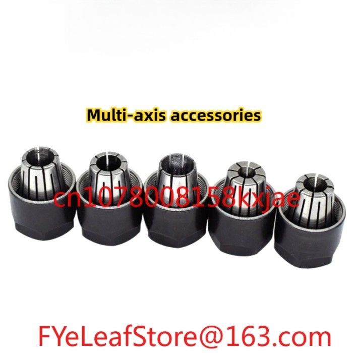 ER20 Collet Elastic Cylinder Collet Multiaxis Accessories Cable Nozzle ER Collet Tapping Machine