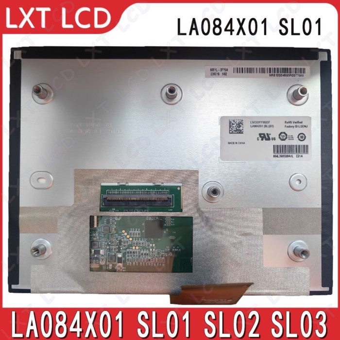 LCD Screen Display Panel For LG Display LA084X01 SL01 SL02 SL03 Automotive Replacement Uconnect 4C