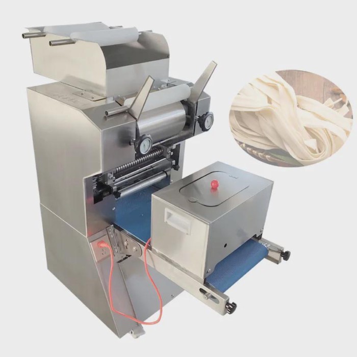 Electric Noodle Maker Noodle Pressing Machine Commercial Automatic Roll Skin Noodle Maker Dumpling