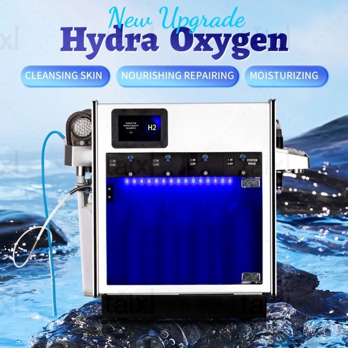 Multifunction Oxygen Hydra Dermabrasion Skin Care Machine Facial Cleaning Rejuvenation Remove Black
