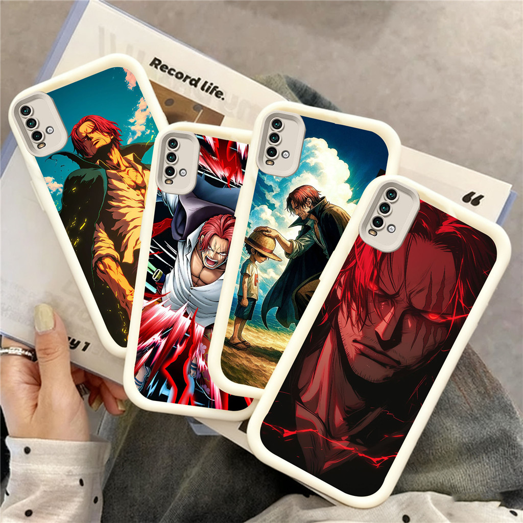 WC27 Pirate King ShanksปลอกสําหรับHpชุบXiaomi Redmi PocoหมายเหตุA3X NFC A2 C61 13T 10T M5S A3 11SE A