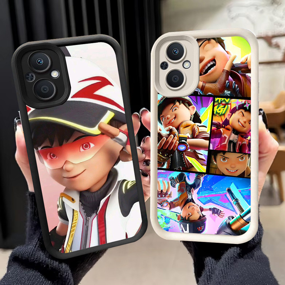 N-31 BoBoiBoy Soft Casing สําหรับ OPPO Reno 8Z 7Z 8 7 Lite 5G