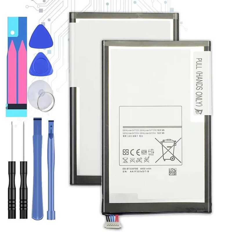 For Samsung Galaxy Tab 4 8.0 T330 SM T331 T331C T335 Long Lasting Tablet Battery EB-BT330FBE 4450mAh