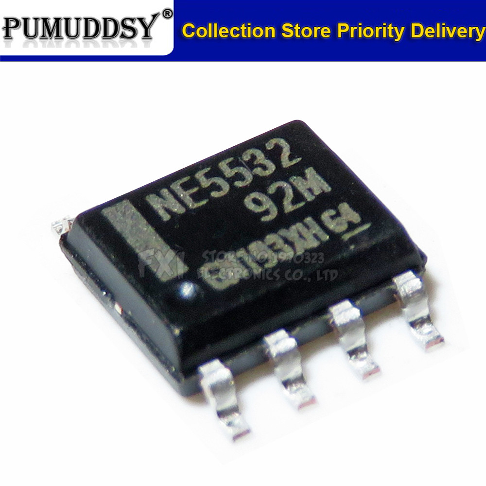 20PCS NE5532DR SOP8 NE5532 SOP N5532 SMD ใหม่เดิม