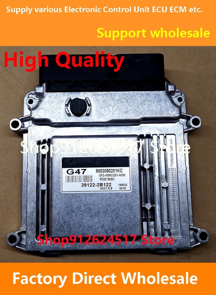 ECU 39122-2B122 G47/39101-26AF7 S18/39110-02EA5 6020/39110-26BG6 BG6 Engine Computer Board MG7.9.8